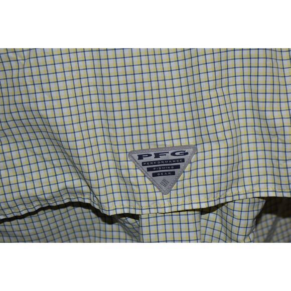Columbia PFG Performance Fishing Gear Shirt Super Bahama Nylon Mens Size Medium - Picture 4 of 8